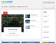 Tablet Screenshot of manimoney.com